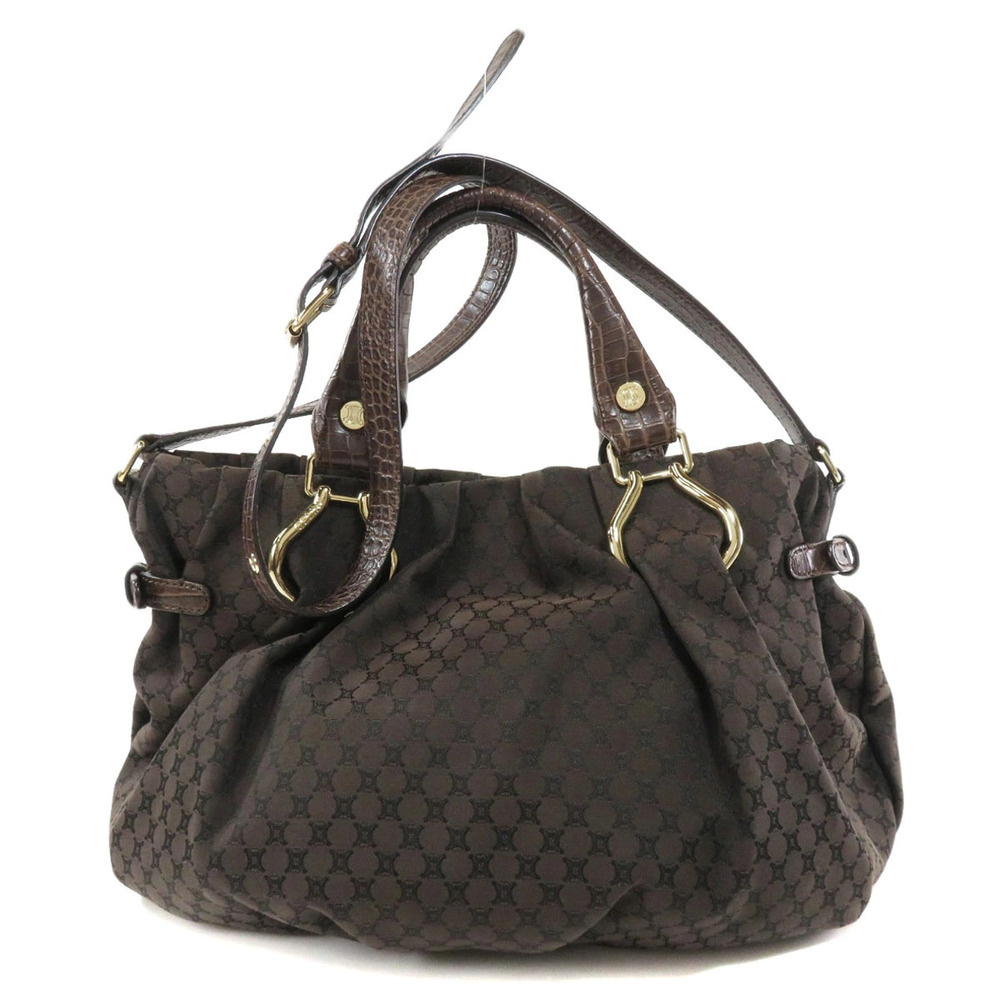 Celine Bag Tote Canvas Macadam